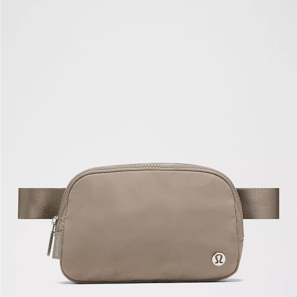 lululemon athletica 1L belt bag warm gray brand new with tags!